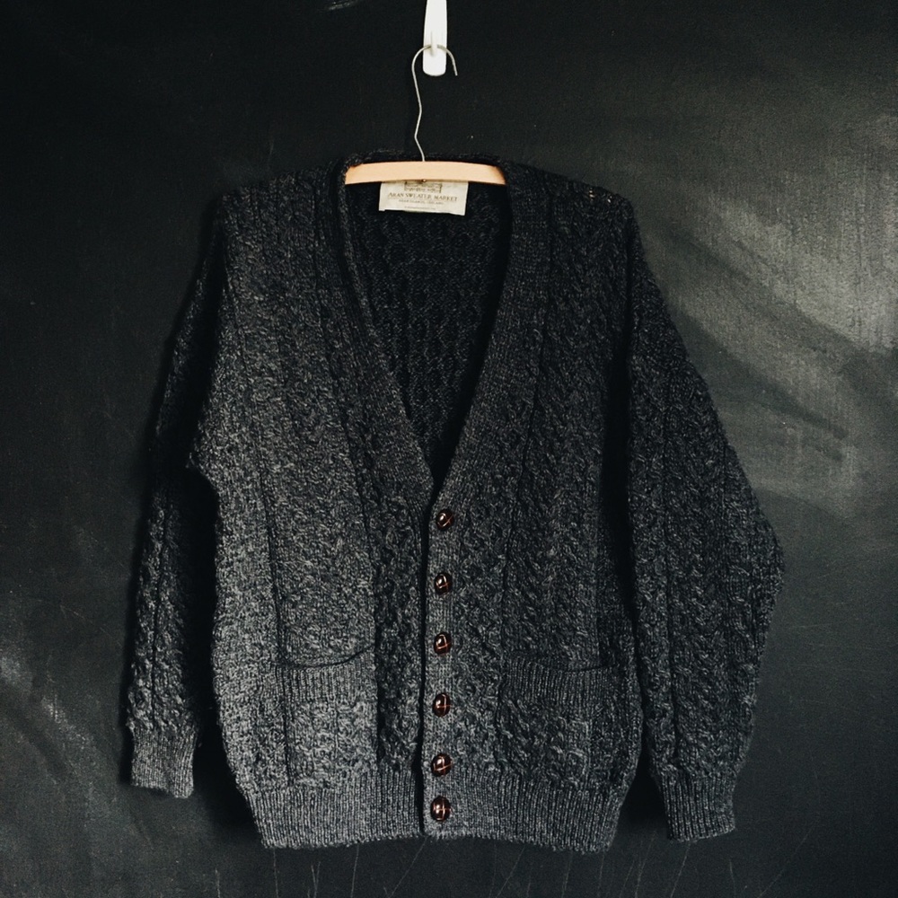 Irish Wool Cardigan
